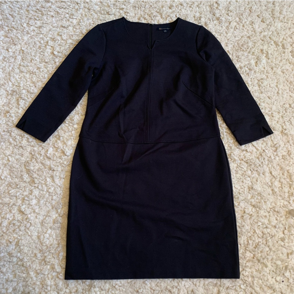 Brooks Brothers Dark Navy Blue dress size 8